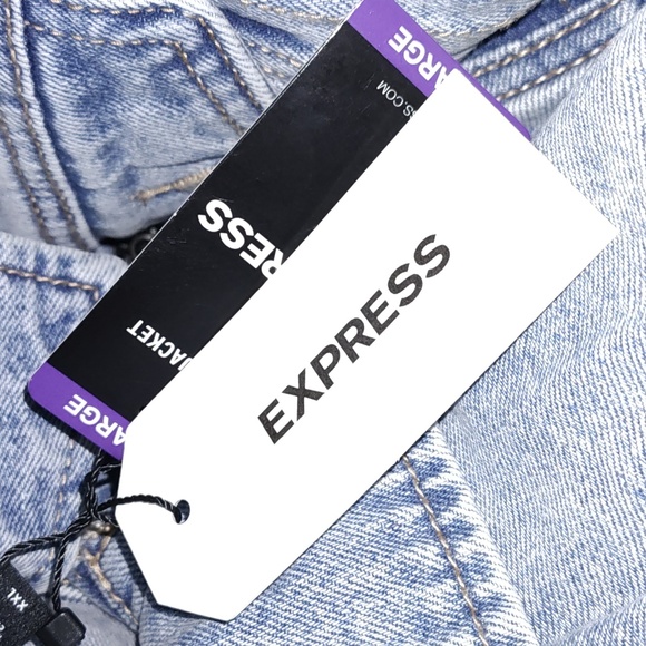 Express Denim Jacket NWT - Picture 5 of 6